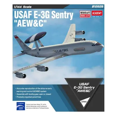 Model Kit letadlo 12629 - USAF E-3G Sentry "AEW&C" (1:144)