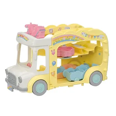 Sylvanian family Duhový školkový autobus