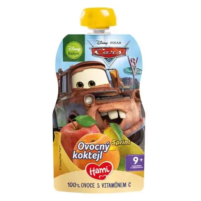 HAMI Kapsička ovocná Disney Cars Ovocný koktejl 110g, 9+