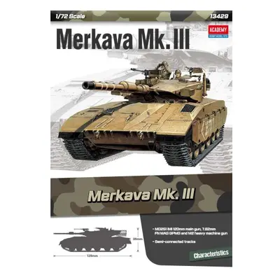 Model Kit tank 13429 - Merkava Mk. III (1:72)