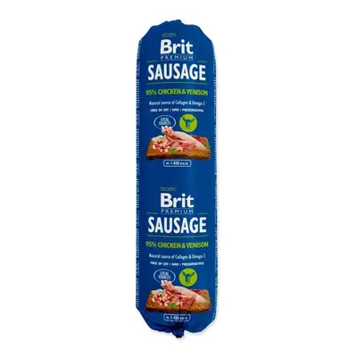 Salám Brit Sausage kuře a zvěřina 800g