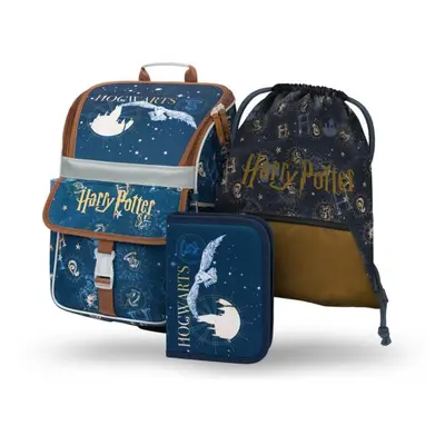 BAAGL SET 3 Zippy Harry Potter Rokfort: hůlka, plášť, taška