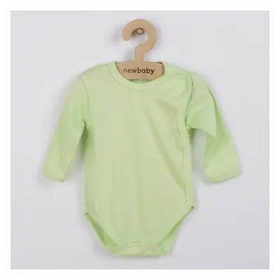 Dojčenské body celorozopínacie New Baby Classic zelené 50