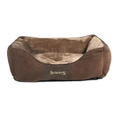 Pelíšek Scruffs Chester Box Bed čokoládový M 60x50cm