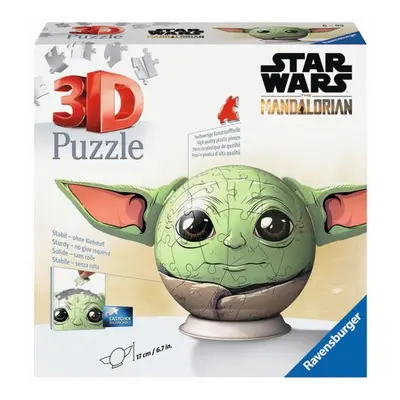 Ravensburger Puzzle-Ball Star Wars: Baby Yoda s ušima 72 dílků