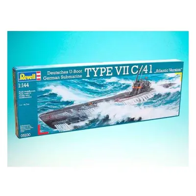 Plastic modelky ponorka 05100 - Submarine Type VII C / 41 (1: 144)