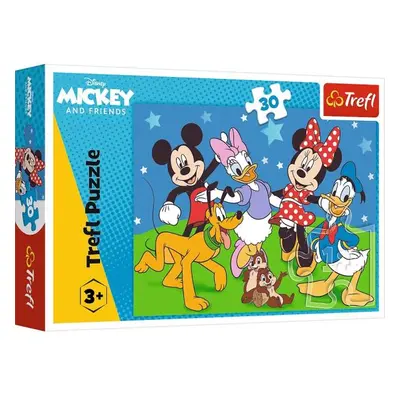 Trefl Disney puzzle 30 dílků Mickey Mouse a přátelé