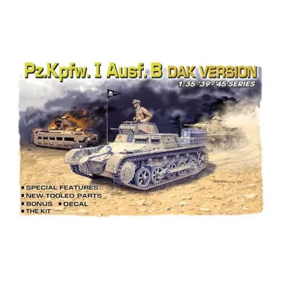 Model Kit tank 6207 - Pzkpfw. I Ausf. B, DAK verze (1:35)