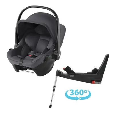 Autosedačka set Baby-Safe Core + Flex Base 5Z, Midnight Grey