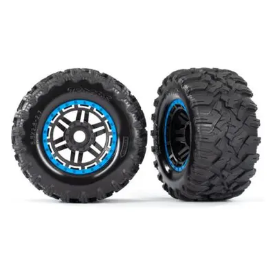 Traxxas kolo 2.8", pneu Maxx All-Terrain, disk černo-modrý (2)