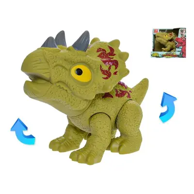 Dinosaurus Triceratops 17cm pohyblivé části