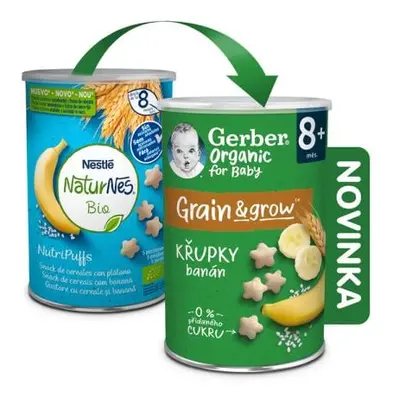 GERBER Organic křupky banánové 35 g