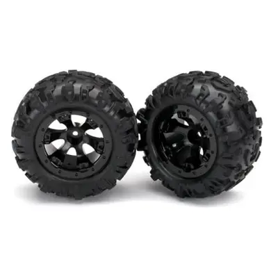 Traxxas kolo 2.2", disk Geode černý, pneu Canyon AT (pár)