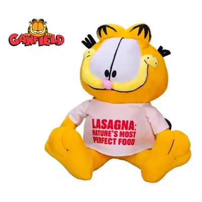 Garfield - "Lasagne: Nejlepší jídlo přírody" 24cm plyšový sedící