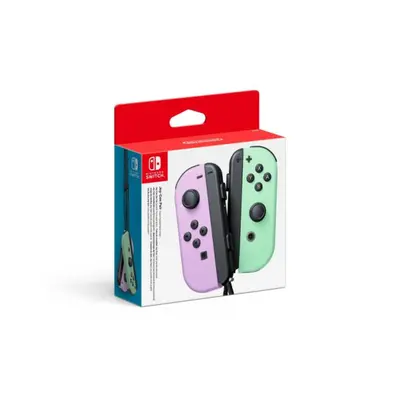 Joy-Con pár dvojice pastelová fialová/zelená