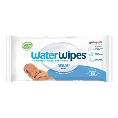 WATERWIPES 100% BIO odbouratelné ubrousky 60ks