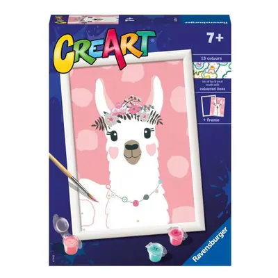 Ravensburger CreArt Lama, žádné drama