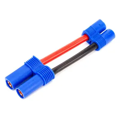 E-flite konverzní kabel EC5 baterie - EC3 přístroj 12AWG 7cm