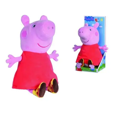 Simba Plyšové Prasátko Peppa Pig se zvukem, 22 cm