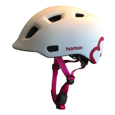 HAMAX Cyklohelma Thundercap White / Pink 52-57