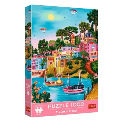 Trefl Puzzle Umění barev 1000 Syros Řecko