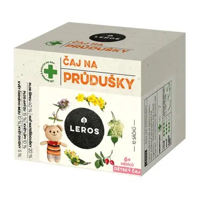 LEROS Dětský čaj na průdušky 10x1,5g