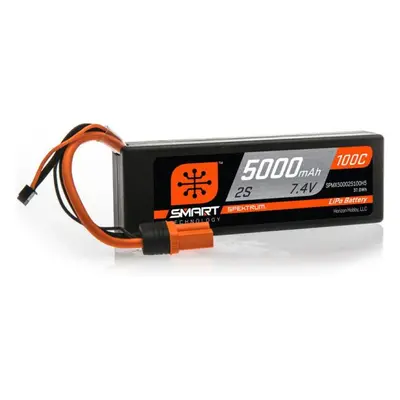 Spektrum Smart LiPo 7.4V 5000mAh 100C HC IC5