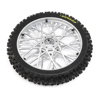 Losi kolo s pneu Dunlop MX53 přední, disk chrom: PM-MX