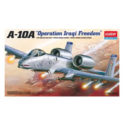 Model Kit letadlo 12402 - A-10A "OPERATION Iraq FREECOM" (1:72)