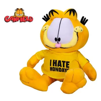 Garfield - "Nesnáším pondělky" 24cm plyšový sedící