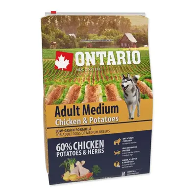 Krmivo Ontario Adult Medium Chicken & Potatoes 2,25kg