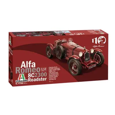 Model Kit auto 4708 - Alfa Romeo 8C 2300 Roadster (1:12)