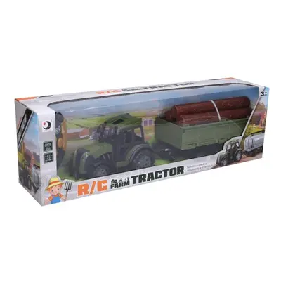 Traktor s vlečkou RC na dálkové ovládání 46 cm