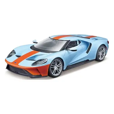 Maisto - 2017 Ford GT, modro-oranžový, 1:18