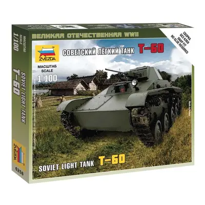 Wargames (WWII) tank 6258 - T-60 Soviet Light Tank (1: 100)