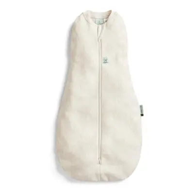 ERGOPOUCH Zavinovačka a vak na spaní 2v1 Cocoon Oatmeal Marle 3-6 m, 6-8 kg, 0,2 tog