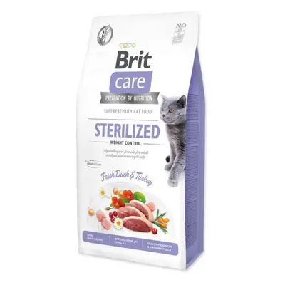 Krmivo Brit Care Cat Grain-Free Sterilized Weight Control 7kg