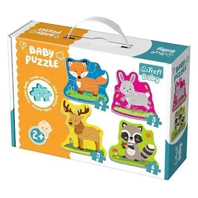 Trefl Baby Puzzle zvířátka v lese