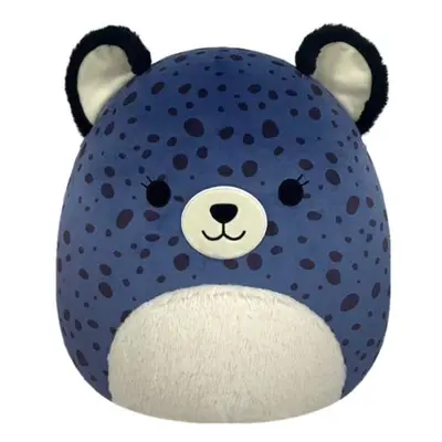 SQUISHMALLOWS Modrý gepard s chlupatým bříškem - Spotts, 50 cm