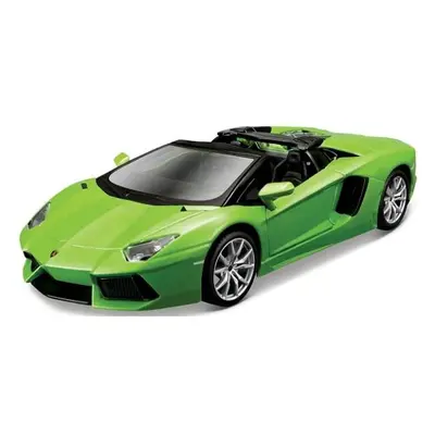 Maisto - Aventador Roadster, metal zelená, assembly line, 1:24