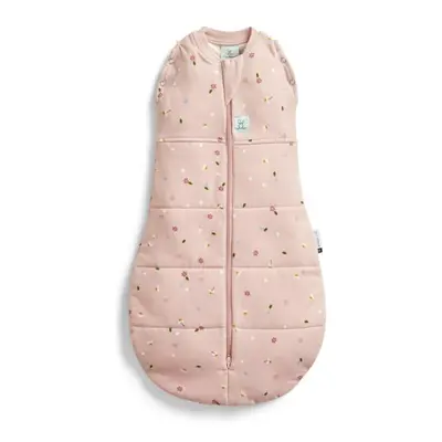 ERGOPOUCH Zavinovačka a vak na spaní 2v1 Cocoon Daisies 3-6 m, 6-8 kg, 2,5 tog