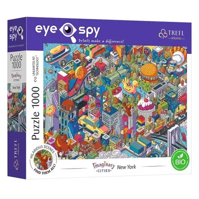 Trefl Puzzle Eye-Spy Sneaky Peekers, New York 1000 dílků