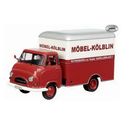 1:43 HANOMAG KURIER KASTENWAGEN MOBEL KOLBBLIN