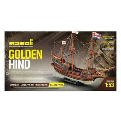 MAMOLI Golden Hind 1577 1:53 kit