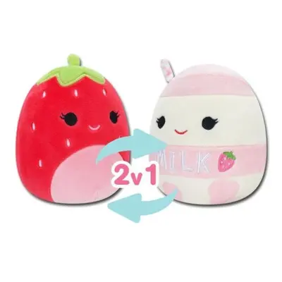 SQUISHMALLOWS 2v1 jahoda Scarlet a mlíčko Amelie