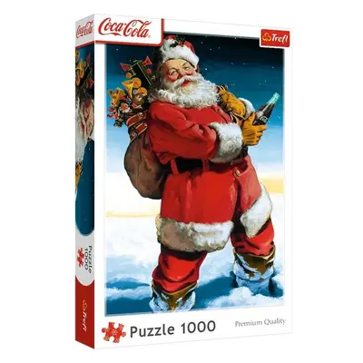 Trefl Puzzle 1000 Coca-Cola: Santa Claus na sněhu