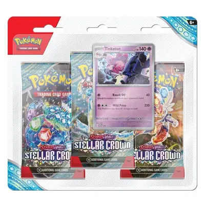 Pokémon TCG: SV07 Stellar Crown - 3 Blister Booster