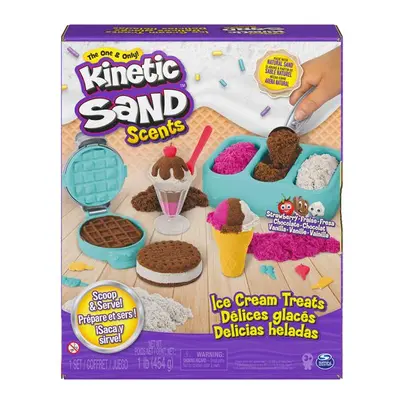 Spin Master Kinetic sand voňavé kopečkové zmrzliny