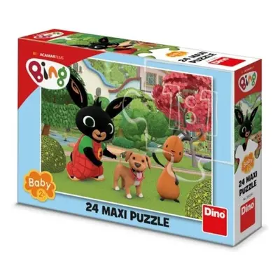 Puzzle Bing s pejskem 24 dílků maxi