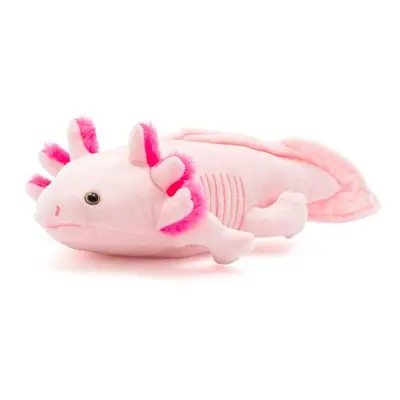 Plyšový axolotl Baby Mix 45 cm růžový